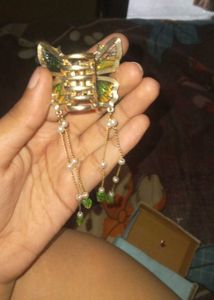 Japanese Fairycore Side butterfly Claw Clip 💚