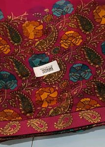 Printed Soft Saree With Unstitched Blouse