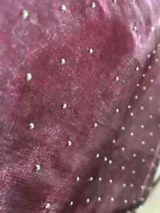 purple  Embellished dress material
