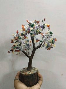 Multi Stones Natural Crystal Bonsai Tree For Decor
