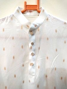 boy's White Kurta