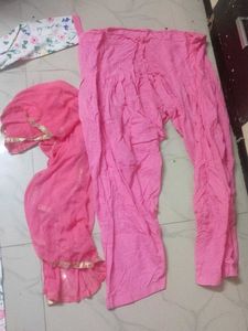 Floral Print Kurta with Dupatta
