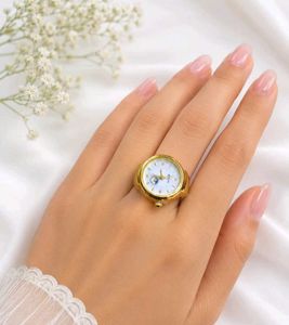 Unique Gold Ring Watch