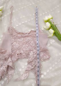 Elegant Lace Camisole frill top
