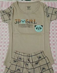 Cute Panda Pajama Set for Women