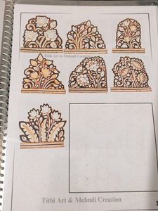 Mehndi Prectice Book