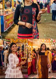 Set of 3 Stylish Printed Kurta for Women