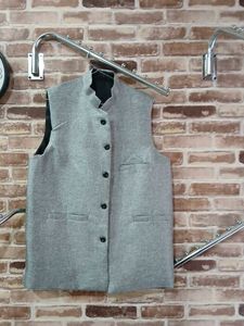 Men's Grey Nehru Jacket
