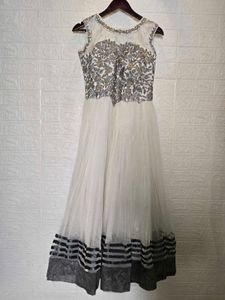Elegant Embroidered Evening Gown