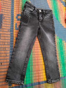 Stylish Grey Denim Jeans