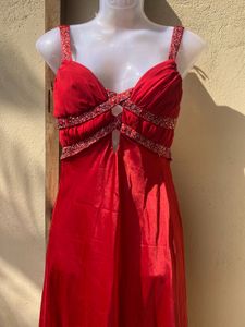 Red Maxi Dress