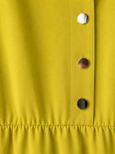 Belted A-line dress
