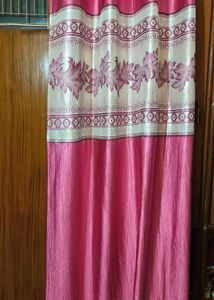 HEAVY DISCOUNT:5 Pcs BRIGHT PINK CURTAINS