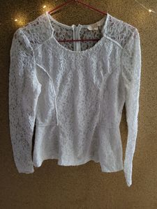 delicate net top
