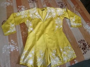 Vibrant Yellow Kurta Set