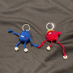long limbed fruits keychain(set of 2)