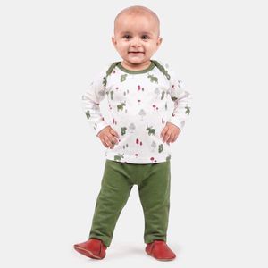 Cute Baby Outfit with Woodland Print