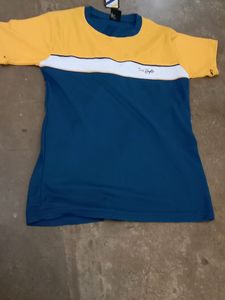 Yellow Blue Sports Wear