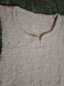 Vintage Fuzzy Knit Sweater Vest