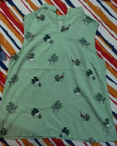 Animal Print Sleeveless Top