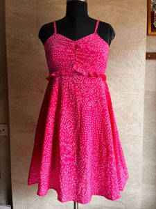 Vibrant Pink Summer Dress
