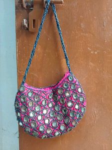 Embellished Mirror Clutch Bag 💜