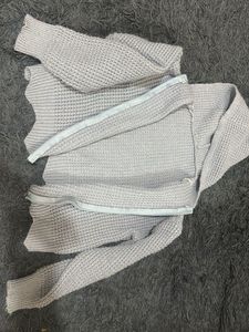 Hooded Knit Cardigan