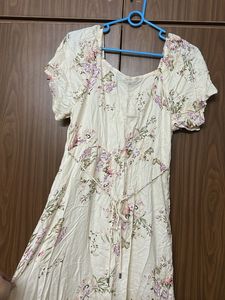 Floral Print Midi Dress