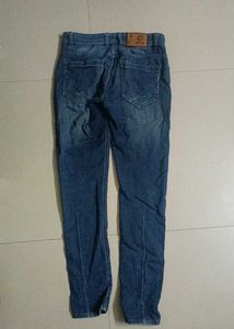 Dark Blue Denim Jeans