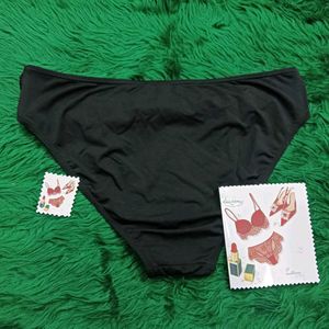 Elegant Black🎁🆕 Ruched Bikini Bottom