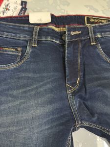 Men's Dark Wash Denim Jeans