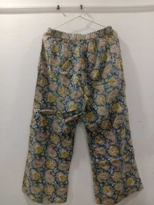 Boho Paisley Print Palazzo Pants