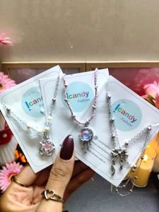 Aesthetic Charming Pendant Necklaces (Set of 3)