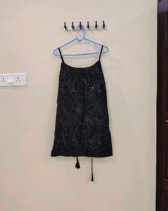 Brand New Black Embellished Kurta Set