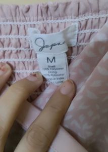 Light Pink Floral Smocked Dress