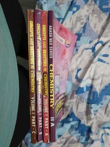 SRI CHAITANYA Chemistry Books (Set of 5