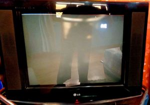 IT IS A LG TELIVISION WITH REMOTE.....