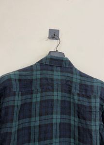 Men's Plaid Button-Up Shirt