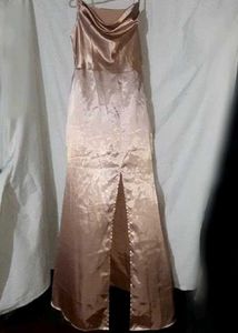 Elegant Satin Maxi Dress