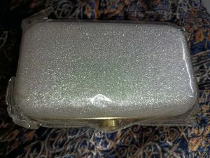 Silver Clutch Bag
