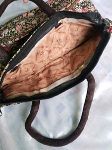Floral Print Shoulder Bag