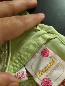 Embroidered Sleeveless Blouse and lehenga