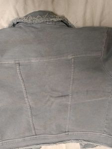 Stylish Grey Denim Jacket