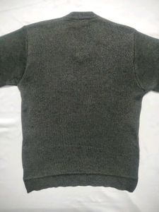 Grey V-Neck Pullover