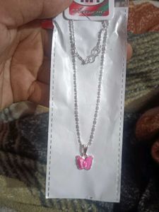 Butterfly Pendant Necklace (it's fully untouched)