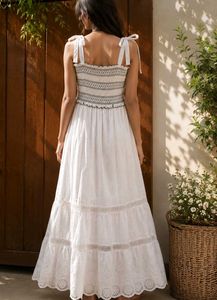 Elegant White Maxi Dress ✨