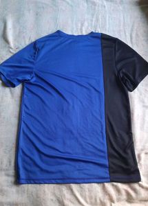 Nike Pro Blue &amp; Black Athletic T-Shirt