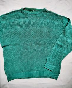 Emerald Green Knit Sweater