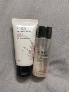 Rice Water Bright Foaming Cleanser & Oil