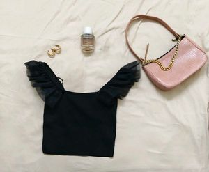 Primark Ruffled Crop Top